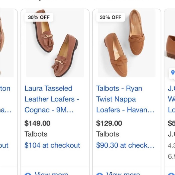 Size 9, leather mules, like new. Talbots. - Picture 4 of 4